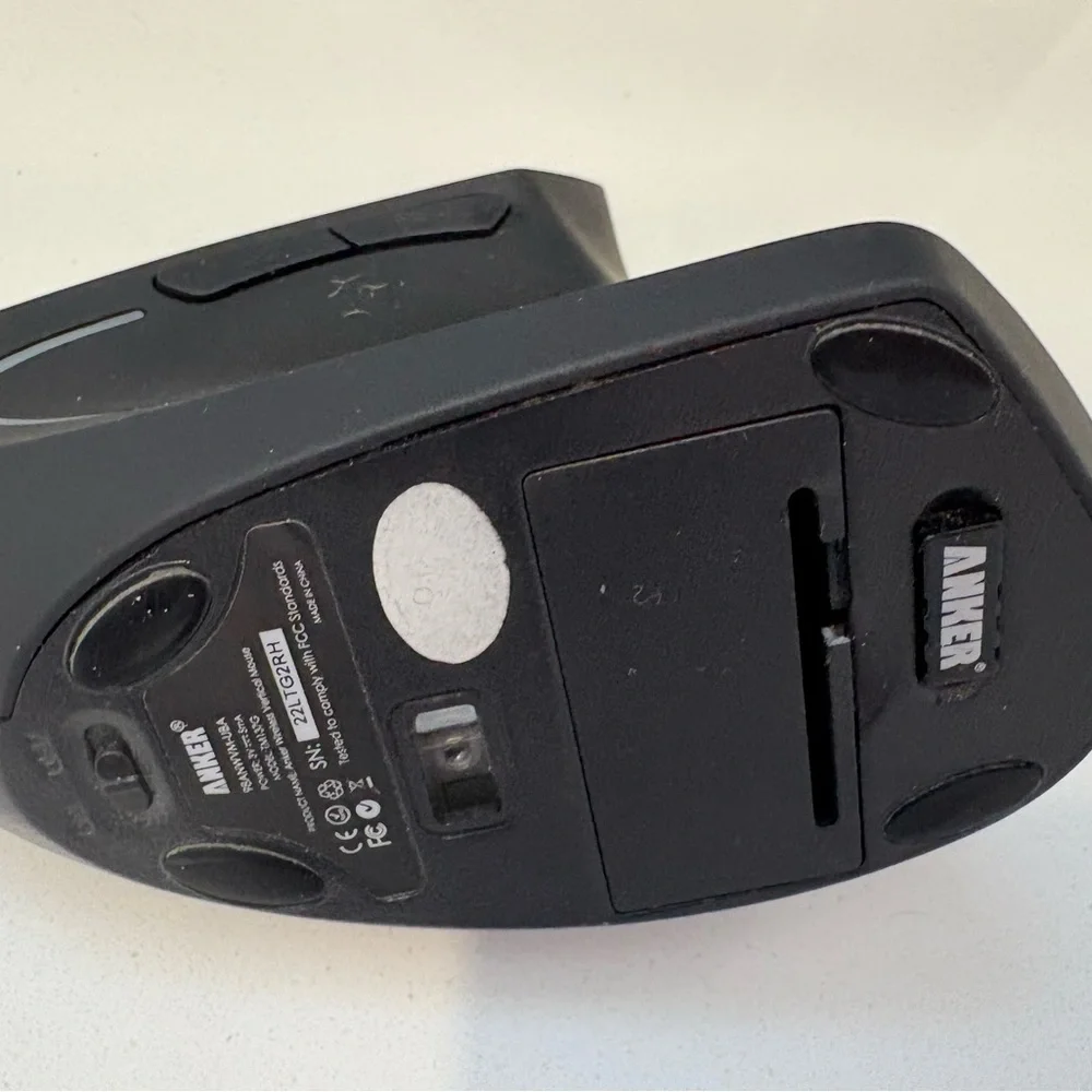 Anker Black Wireless Mouse